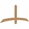 Ekena Millwork Bellingham Timber Gable Bracket, Western Red Cedar, 60"W x 25"H x 1 1/2"D x 3 1/2"F, 10/12 Pitch GBW060X25X0204BEL00SWR - alternate 2